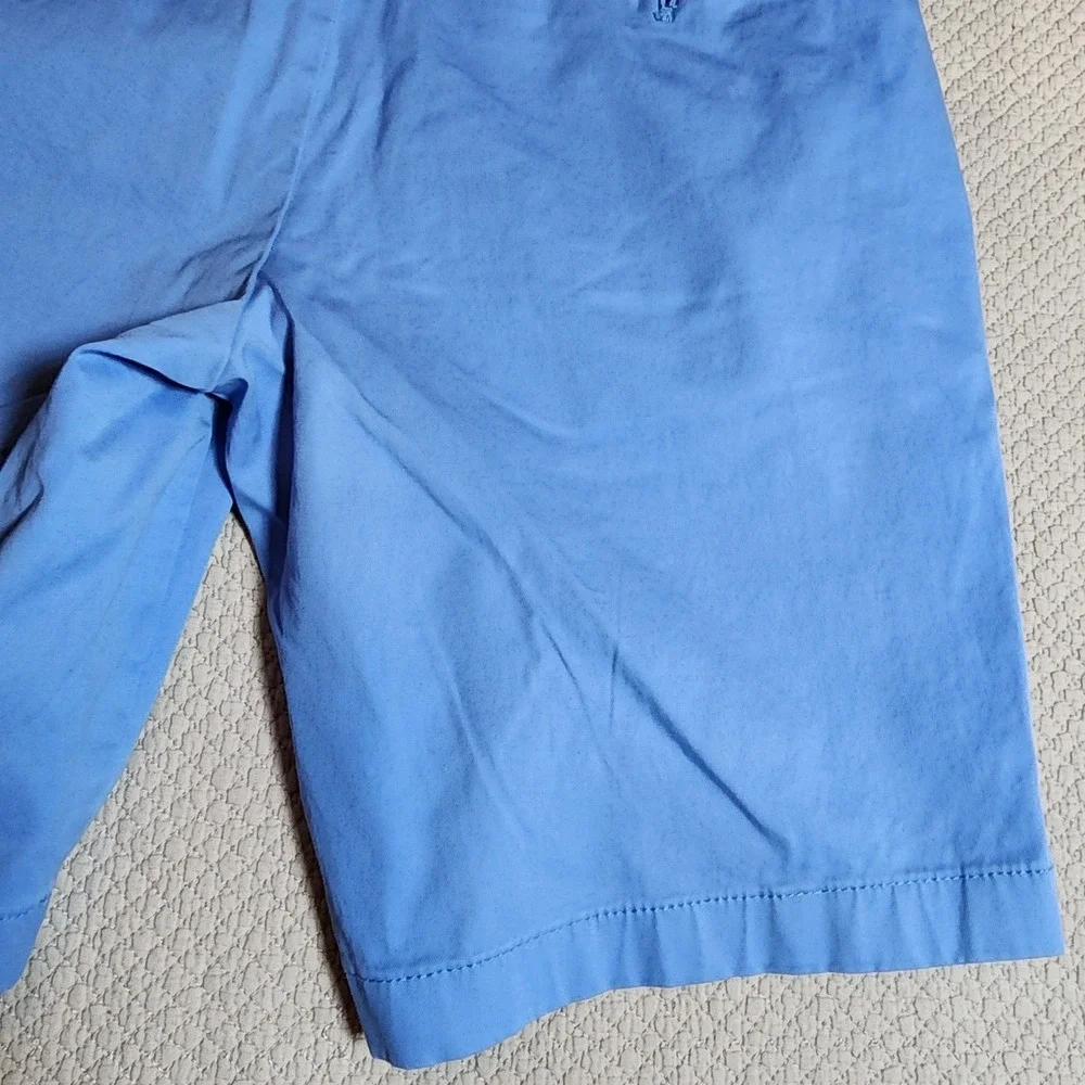 Vineyard Vines Breaker Shorts Men's Size 28 Blue Flat Front Chino Preppy 7